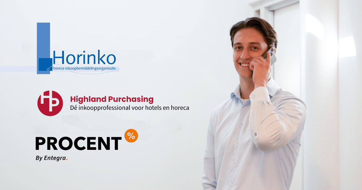 Procent by Entegra breidt uit met Horinko en Highland Purchasing.